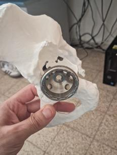 3D printed bone model with implant component