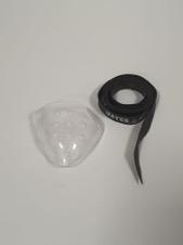 Finished transparent cranial shell