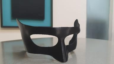 3D printed protective face mask